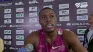 Christian Coleman On Second-Place Finish To Akani Simbine In Men's 100m At Diamond League Suzhou