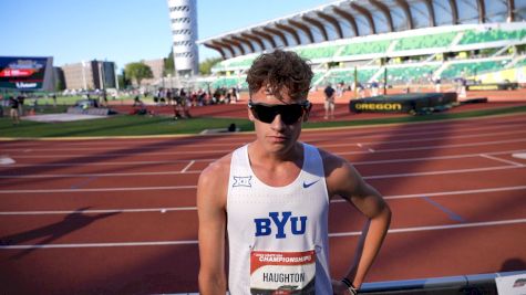 Wyatt Haughton: Men's U20 Steeplechase Champion