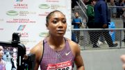 Jacious Sears Runs 7.11 To Win The New Balance Grand Prix
