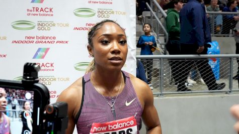 Jacious Sears Runs 7.11 To Win The New Balance Grand Prix