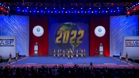 Casablanca Cheer (England) - Cosmic 5 [2022 L5 International Open All Girl Finals] 2022 The Cheerleading Worlds