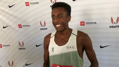 Yared Nuguse After Cruising To Men's 1500m Final
