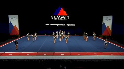 Cheer Extreme Myrtle Beach - Crystal Cats [2021 L1 Junior - Small Wild Card] 2021 The Summit