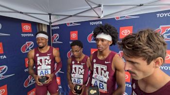 Texas A&M Wins Exciting 4x400m Championship of America