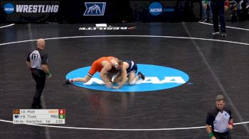 184 lb Quarterfinal, Dustin Plott, Oklahoma State vs Bernie Truax, Penn State