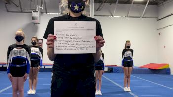 Spirit Central Metro-West - Steel Tigers [Level 1.1 L1.1 Junior - PREP - Non-Building] Varsity All Star Virtual Competition Series: Event VII