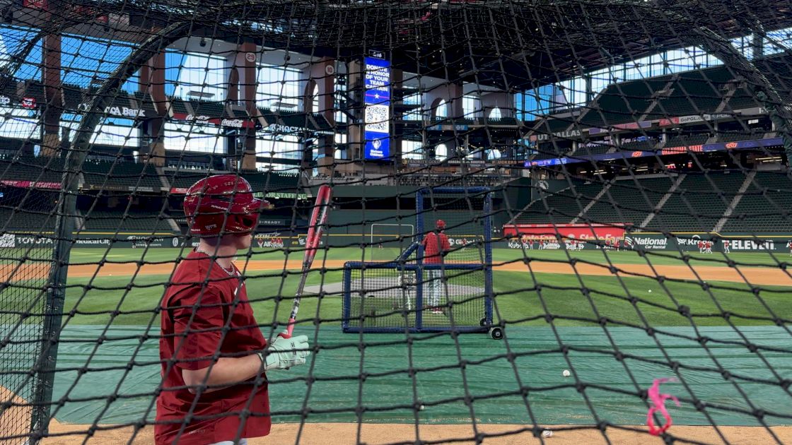 3 Minutes Of Batting Practice With Arkansas Baseball