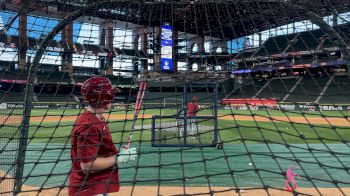 3 Minutes Of Batting Practice With Arkansas Baseball