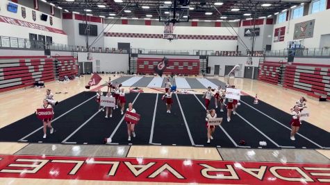 Cedar Valley High School - Cedar Valley High School JV [Game Day Situational Sideline/Cheer Large/Super] 2026 USA Virtual Spirit Regional II