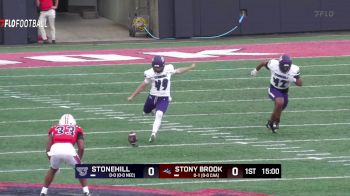 Highlights: Stonehill College vs Stony Brook | 2024 CAA Football