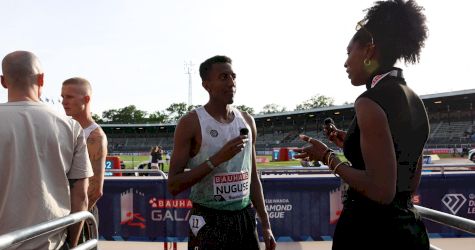 Yared Nuguse Wins Second 2026 Diamond League Race in Stockholm | Post-Race Interview