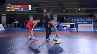 92 kg James Patrick DOWNEY III, USA vs Erhan YAYLACI, TUR