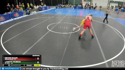 Devon Baum&nbsp;&nbsp;over&nbsp;Landyn Rubesh