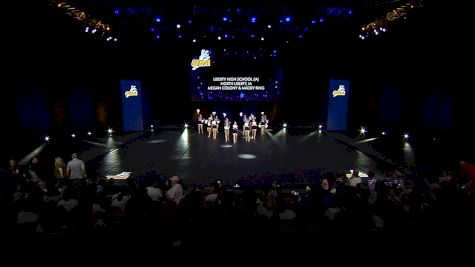 Liberty High School (IA) [2024 Junior Varsity - Pom Semis] 2024 UDA National Dance Team Championship