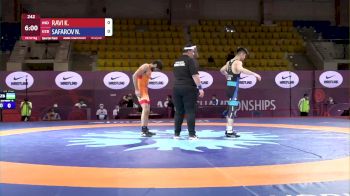 57 kg Quarterfinal, Ravi (IND) vs Safarov (UZB)