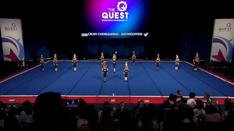 Crush Cheerleading - Showstoppers [2023 L1 Performance Rec - 12Y (NON) - Small Finals] 2023 The Quest