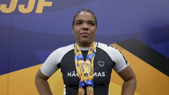 Gabi Pessanha After Her Black Belt No-Gi Worlds Double Gold: 'I Didn't Believe, But My Coach Did!'