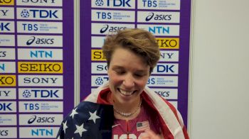 Nikki Hiltz Didn't Let Sore Throat Stop Them From Silver In Women's 1,500m At World Indoor Champs