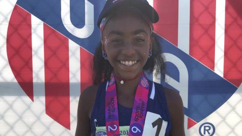 Anyla Robinson defends championship in 1500m