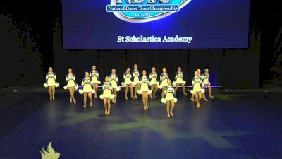 St Scholastica Academy [2020 Junior Varsity Pom Semis] 2020 UDA National Dance Team Championship
