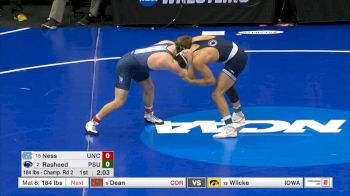 184 r2, Chip Ness, UNC  vs Shakur Rasheed, PSU