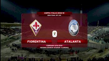 2019 Coppa Italia Semi-Finals 1st Leg - Fiorentina vs Atalanta