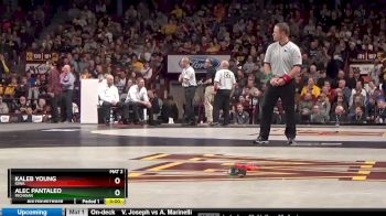 157 3rd, Alec Pantaleo, Michigan vs Kaleb Young, Iowa