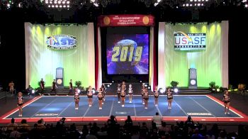 Savannah Sharks - Relentless [2019 L5 Senior Open All Girl Semis] 2019 The Cheerleading Worlds