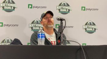 J Jaggers Unsatisfied After Losing Last Four Contested Matches Against Iowa