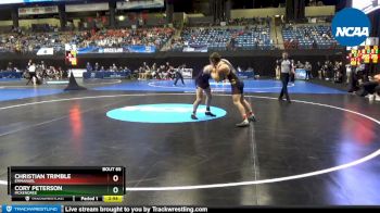 165 lbs Prelim Round 1 - Cory Peterson, McKendree vs Christian Trimble, Emmanuel