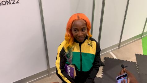 Shelly-Ann Fraser-Pryce Talks After 4x100m Silver Medal