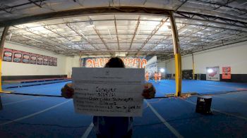 Cheer-riffic Techniques - Claws [L3 Senior Coed - D2] 2021 Varsity All Star Winter Virtual Competition Series: Event V