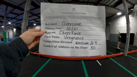 Cheerforce San Diego - Vengeance [L4 Junior - Medium] 2021 Spirit Sports: Virtual Duel in the Desert