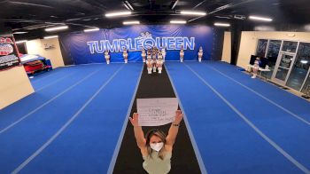 Tumble Queen - Snap 6 [L6 Senior Coed Open - Small] 2021 Varsity All Star Winter Virtual Competition Series: Event V