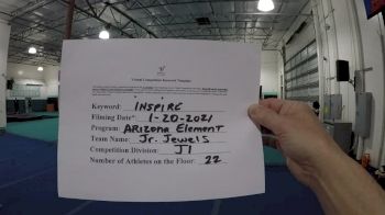 Arizona Element Elite - Jr. Jewels [L1 Junior - Small] 2021 GSSA DI & DII Virtual Championship