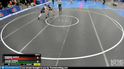 Parker Hatch&nbsp;over&nbsp;Chase Myers