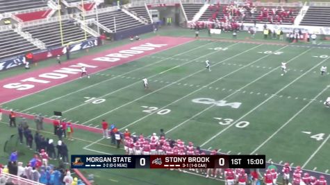 Highlights: Morgan State vs Stony Brook Football | 2024 CAA Football