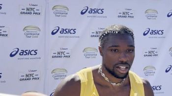 Noah Lyles After 200m Season Opener At USATF New York Grand Prix