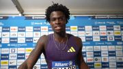 Ja'Kobe Tharp Dominates Men's 110mH, Takes Home First Diamond League Title as a Professional | 2026 Brussels Diamond League Post-Race Interview