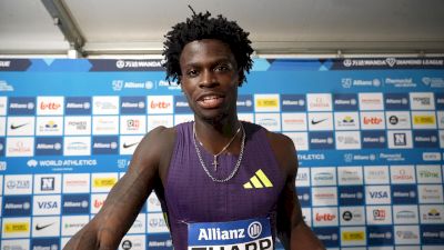 Ja'Kobe Tharp Dominates Men's 110mH, Takes Home First Diamond League Title as a Professional | 2026 Brussels Diamond League Post-Race Interview