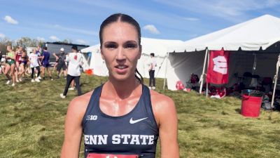 Penn State's Florence Caron Improves From 133rd In 2023 To Second in 2024 At Nuttycombe