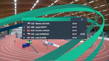 Lieke Klaver Runs 50.54 400m WL At World Indoor Tour Ostrava