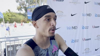 Terrance Laird Is "Partly Back" After LA Grand Prix 200m Win