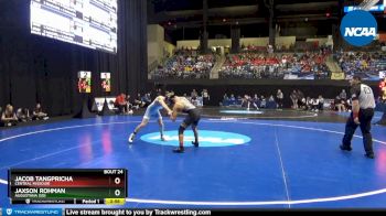 125 lbs Prelim Round 1 - Jacob Tangpricha, Central Missouri vs Jaxson Rohman, Augustana (SD)