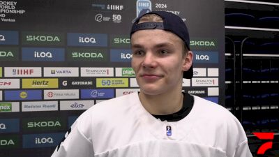 Aron Kiviharju 'Feels Great' Playing Again, Talks Changing Jersey Mid Game | U18 World Championships