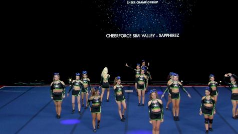 CheerForce Simi Valley - Sapphirez [2024 L1 Senior - Small Prelims] 2024 The Summit