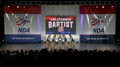 California Baptist University [2022 Pom Division I Finals] 2022 NCA & NDA Collegiate Cheer and Dance Championship