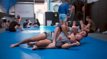 Ryan Aitken Hunts The Back In Training At 10th Planet Atlanta