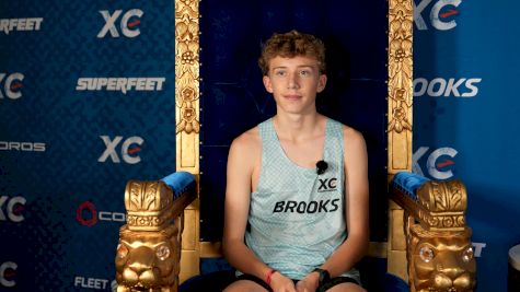 Paul Van Laningham before 2025 Brooks XC Championships