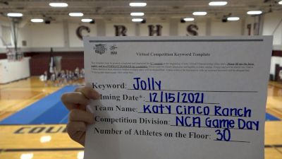 Cinco Ranch High School [Game Day Varsity - Large] 2021 NCA & NDA December Virtual Championship